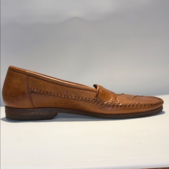 Vintage PARAGON Brown Leather Loafers - Picture 8 of 12